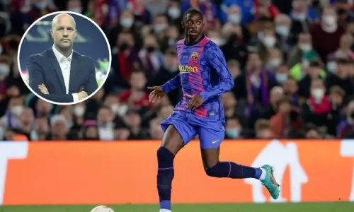 ჟორდი კრუიფი: ვიმედოვნებ, დემბელეს აღარ დაუსტვენენ