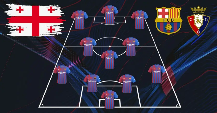 ბარსა-ოსასუნა - შემადგენლობა და პროგნოზი ქართველი გულშემატკივრების ვერსიით