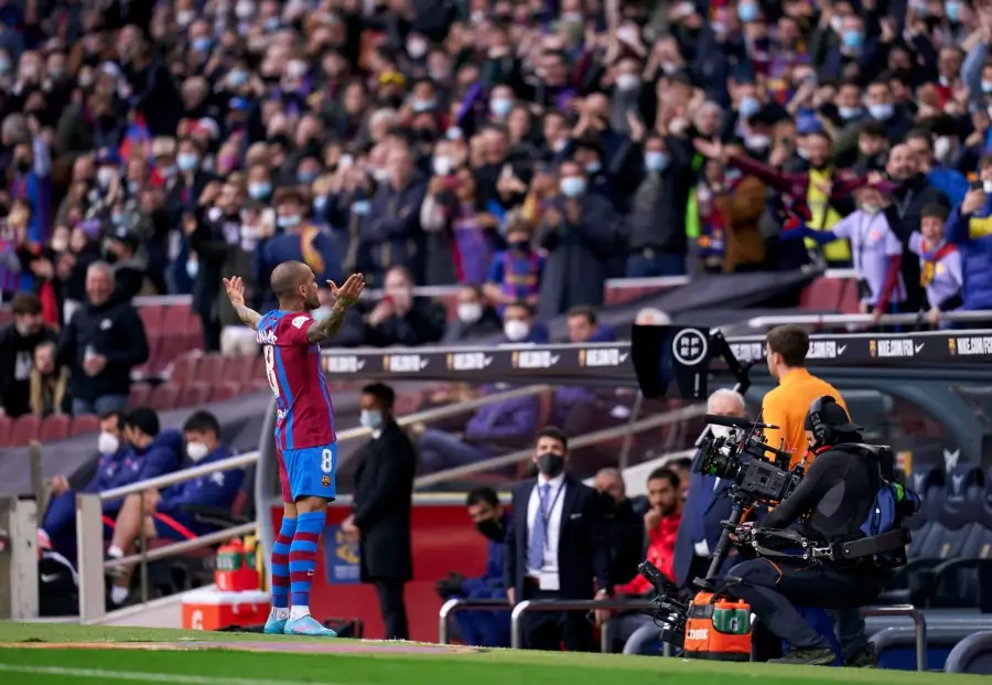 დანი ალვესი ბარსელონას ემშვიდობება: იმედი მაქვს, მათ ჩემი სიგიჟე და ყოველდღიური ბედნიერება არ დააკლდებათ