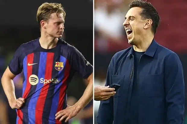 გარი ნევილი: ფრენკი დე იონგმა ბარსელონას უნდა უჩივლოს