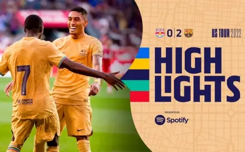 ნიუ იორკ რედ ბულზი 0-2 ბარსელონა | მიმოხილვა