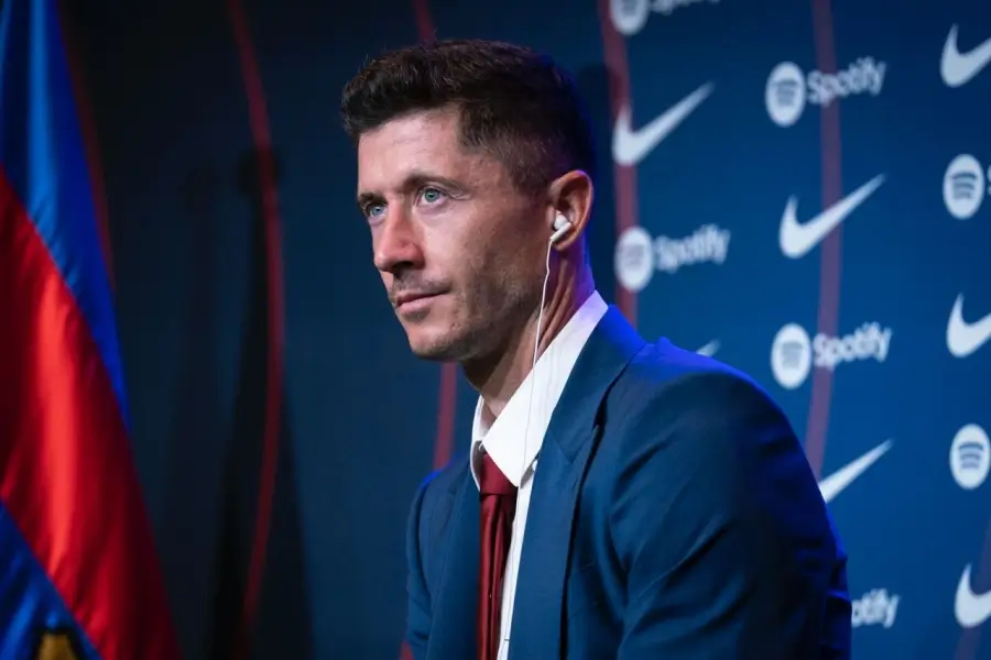 რობერტ ლევანდოვსკის პრესკონფერენცია