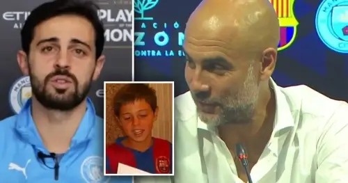 გვარდიოლა ადასტურებს: ბერნარდუ სილვას ბარსელონა მოსწონს