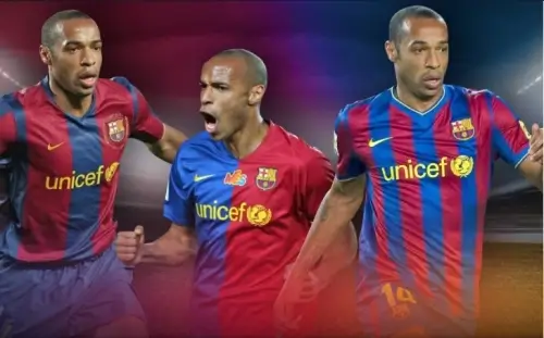 ტიერი ანრის ტოპ 10 გოლი ბარსელონაში (ფეოლას ვერსიით)