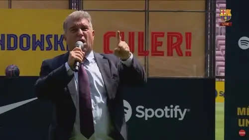 ჟოან ლაპორტა: ლევანდოვსკის ჩვენთან გადმოსვლის სურვილი ძალიან ძლიერი იყო