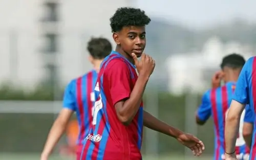 ვინ არის ლამინე იამალი, რომელმაც დღეს პირველ გუნდთან ერთად ივარჯიშა?