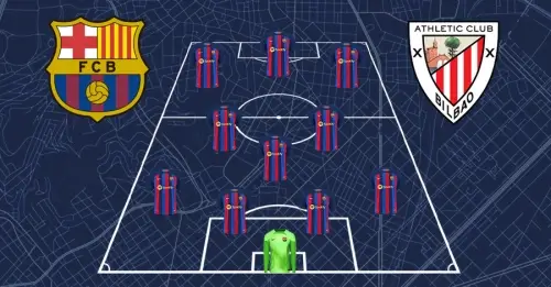 დააყენე შენი შემადგენლობა ბილბაოსთან მატჩისთვის და გამოიცანი ანგარიში