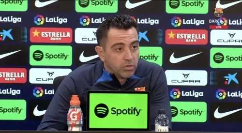 ჩავი ერნანდესი ოსასუნასთან მატჩის წინ