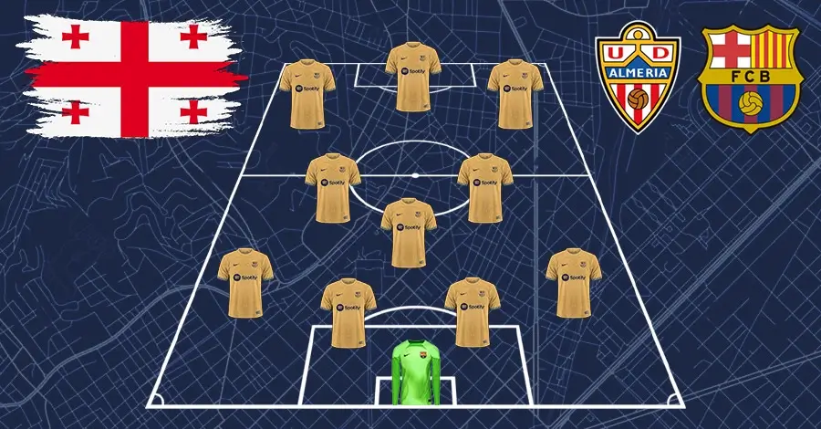 ალმერია-ბარსა - შემადგენლობა და პროგნოზი ქართველი გულშემატკივრების ვერსიით