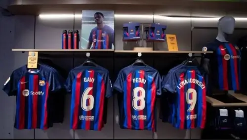 ბარსელონას ანსუ ფატის მაისურების გაყიდვა უჭირს