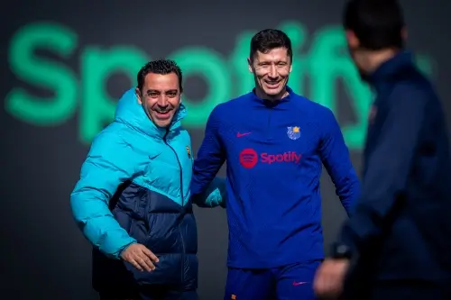 დღეს ლევანდოვსკი პირველი იყო, ვინც ბაზაზე გამოცხადდა