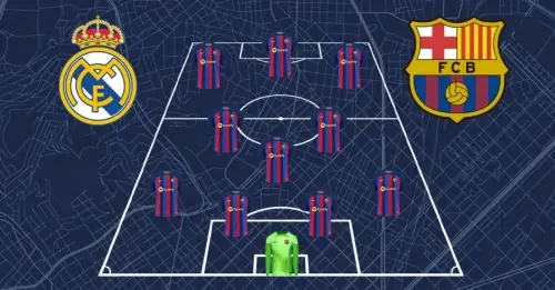 დააყენე შენი შემადგენლობა რეალ მადრიდთან მატჩისთვის და გამოიცანი ანგარიში