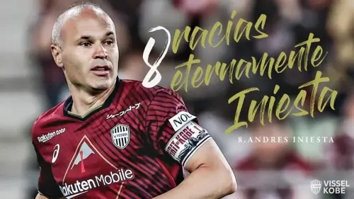 ოფიციალურად: ანდრეს ინიესტა ვისელ კობეს ტოვებს