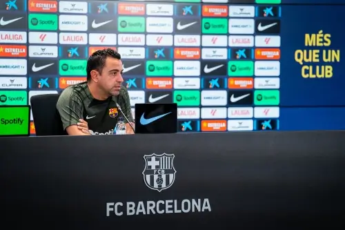 ჩავი ერნანდესი ხეტაფესთან მატჩის წინ