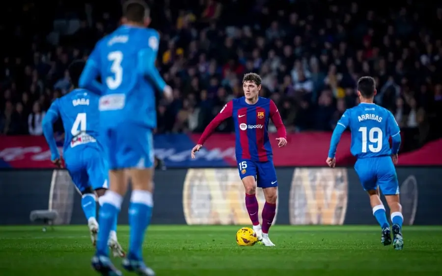 ანდრეას კრისტენსენმა ბარსელონაში 50-ე მატჩი ჩაატარა