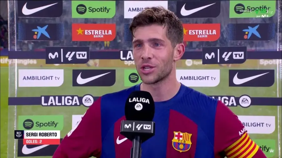 სერჟი რობერტო ალმერიასთან მატჩის შემდეგ