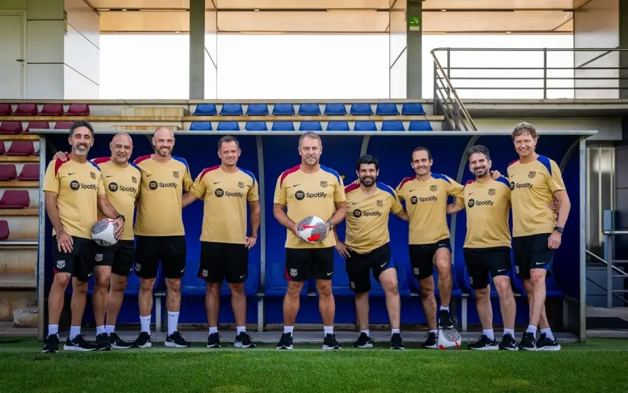 ბარსელონას სამწვრთნელო შტაბი დაკომპლექტდა