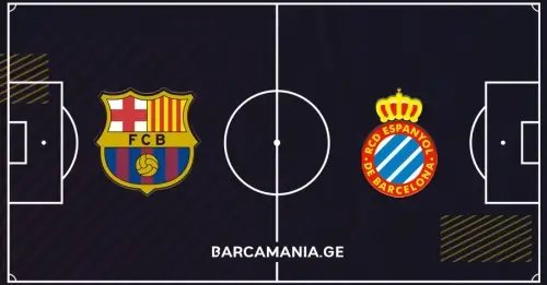 შემადგენლობა ესპანიოლის წინააღმდეგ