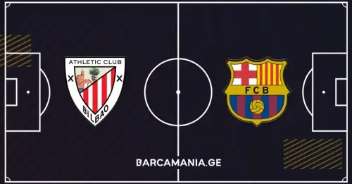 ბარსელონას სასტარტო 11-ეული ბილბაოს წინააღმდეგ