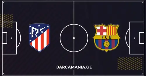ატლეტიკოსთან თამაშის შემადგენლობა ცნობილია