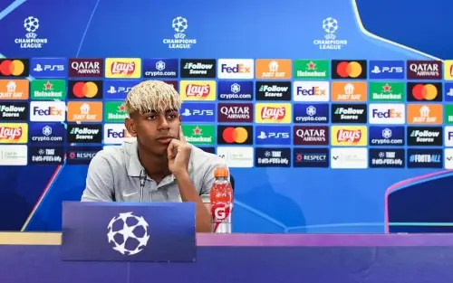 ლამინ იამალის პრესკონფერენცია ინტერთან თამაშის წინ