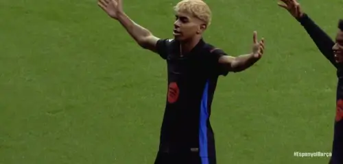 იამალის ბრწყინვალე გოლი ესპანიოლის კარში