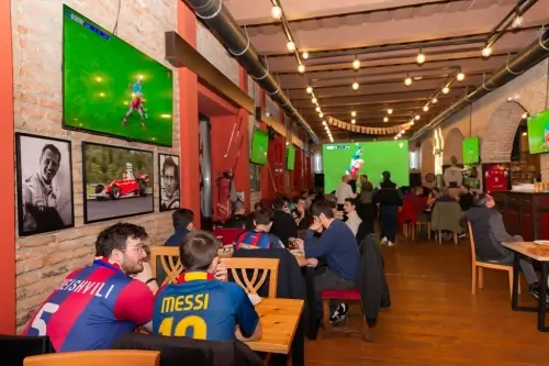 ფანკლუბის შეკრება ატლეტიკოსთან საჩემპიონთალიგო მატჩისთვის