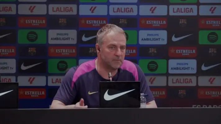 ჰანსი ფლიკის პრესკონფერენცია ესპანიოლთან მატჩის წინ